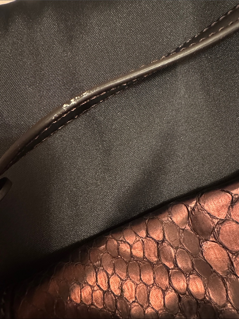 Fendi Bolso Python Metallic Bag - Picture 10 of 10
